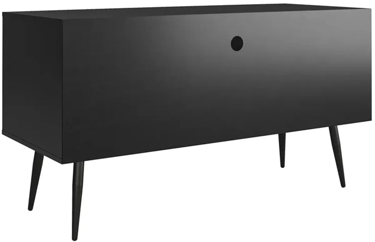 Grafton TV Stand for TVs up to 55" with Open Center Shelf and Drawer