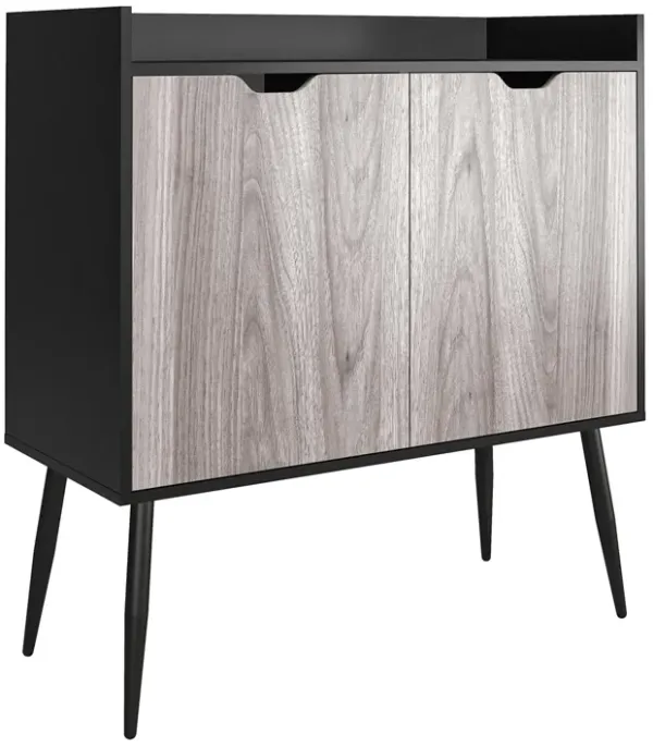 Grafton Bar Cabinet with 4 Shelves and 2 Bottle Dividers