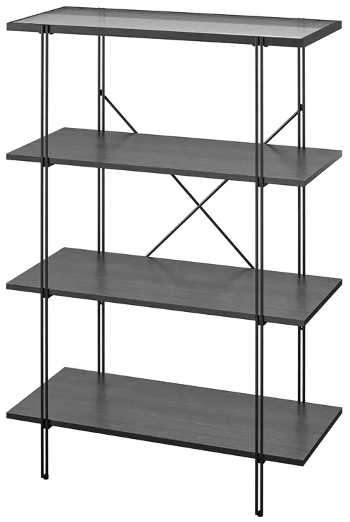 Vance 4 Shelf Bookcase