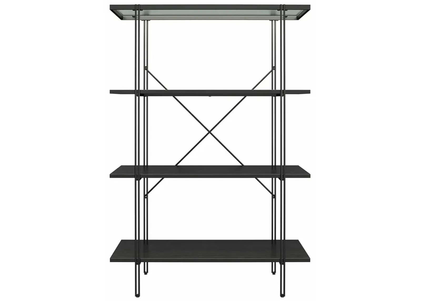 Vance 4 Shelf Bookcase