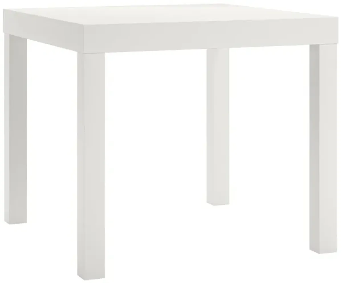 Parsons Hollow Core End Table with Large Top