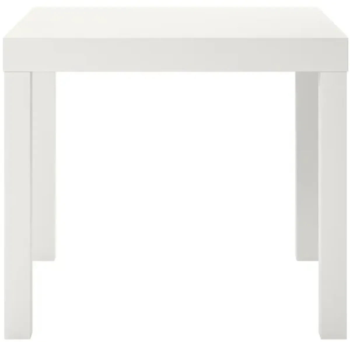 Parsons Hollow Core End Table with Large Top