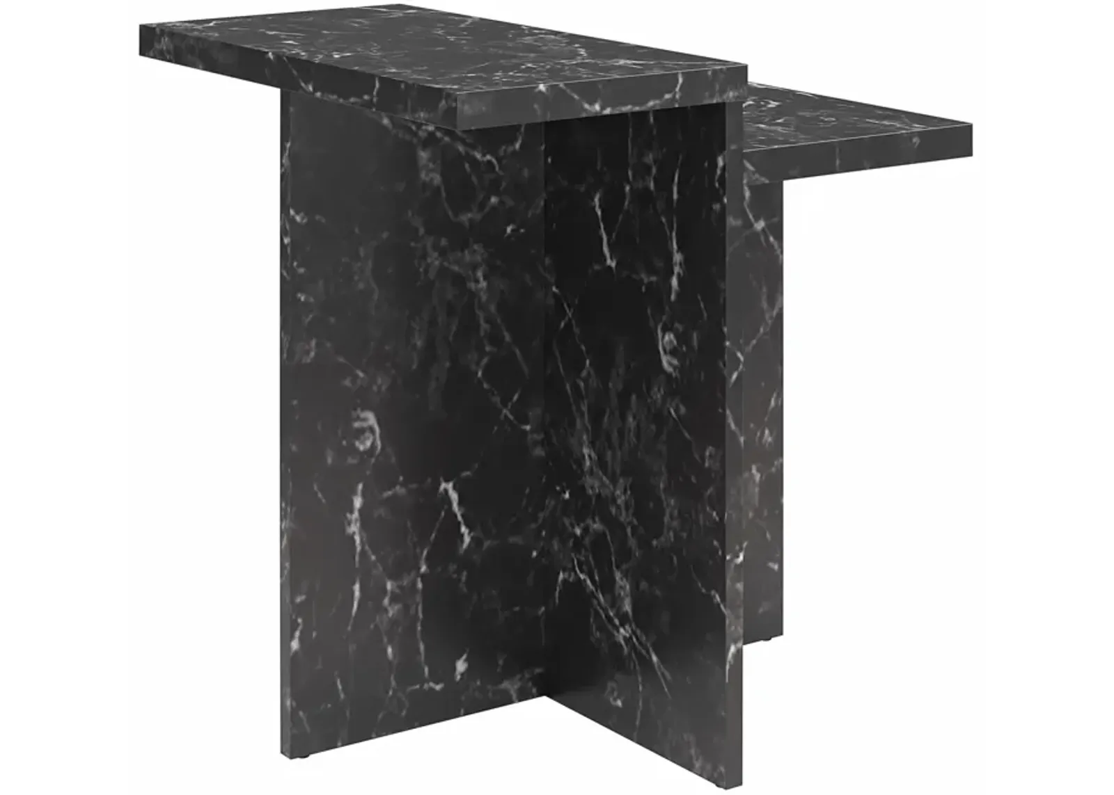 Brielle Accent Table with Faux Marble