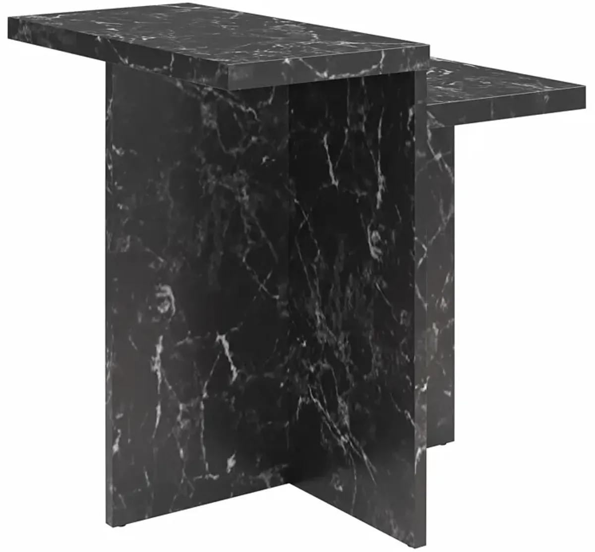 Brielle Accent Table with Faux Marble