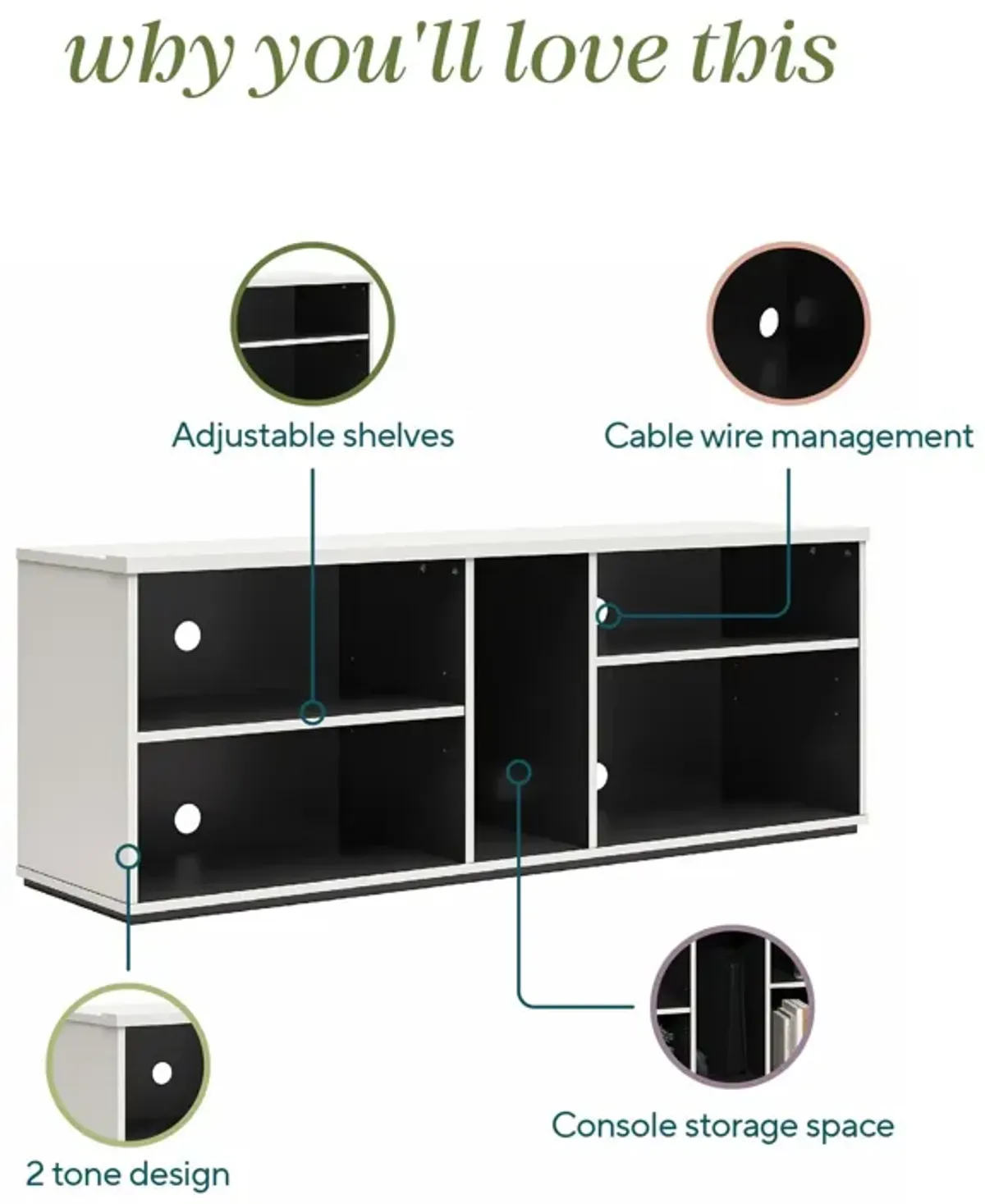 Shadow Gaming TV Stand