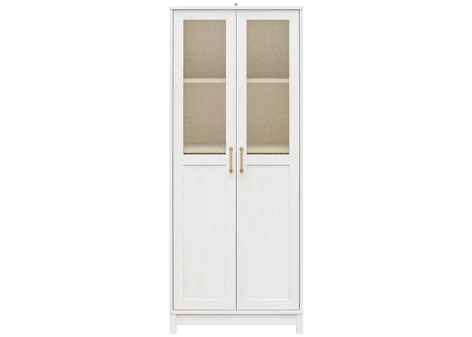 Tess 2 Door Wide Storage Cabinet with Modular Storage Options