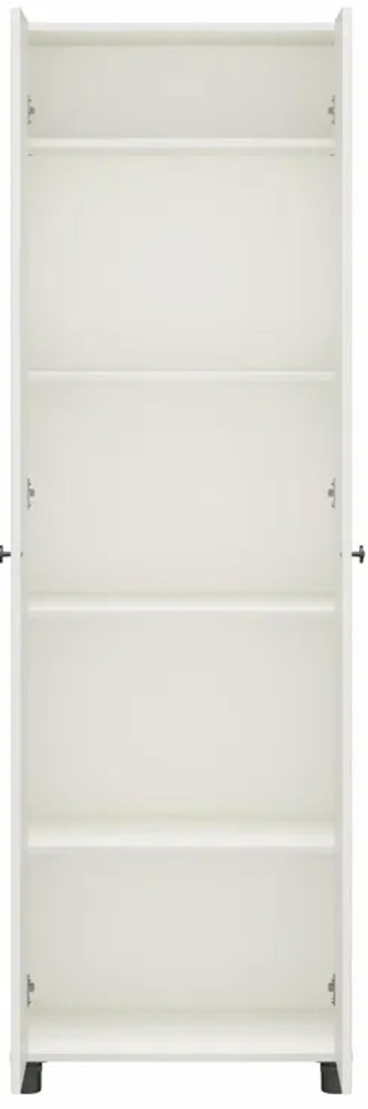 Kendall Fluted 24 Inch Wide 2 Door Storage Cabinet