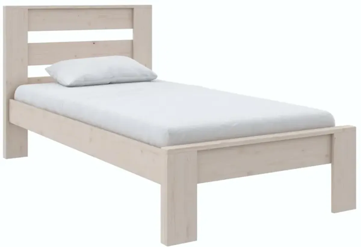 Davian Kids Platform Bed Frame in Solid Wood