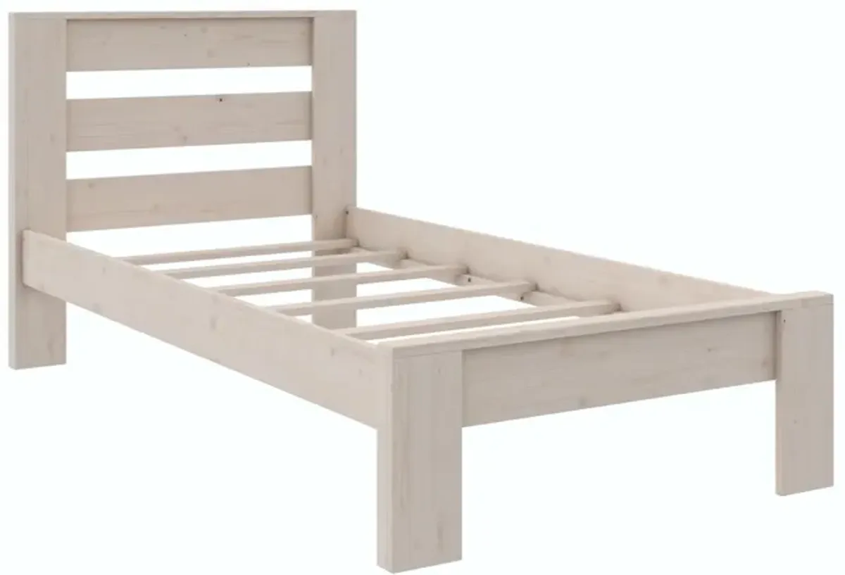 Davian Kids Platform Bed Frame in Solid Wood