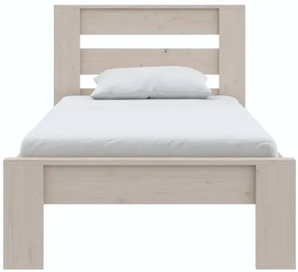 Davian Kids Platform Bed Frame in Solid Wood