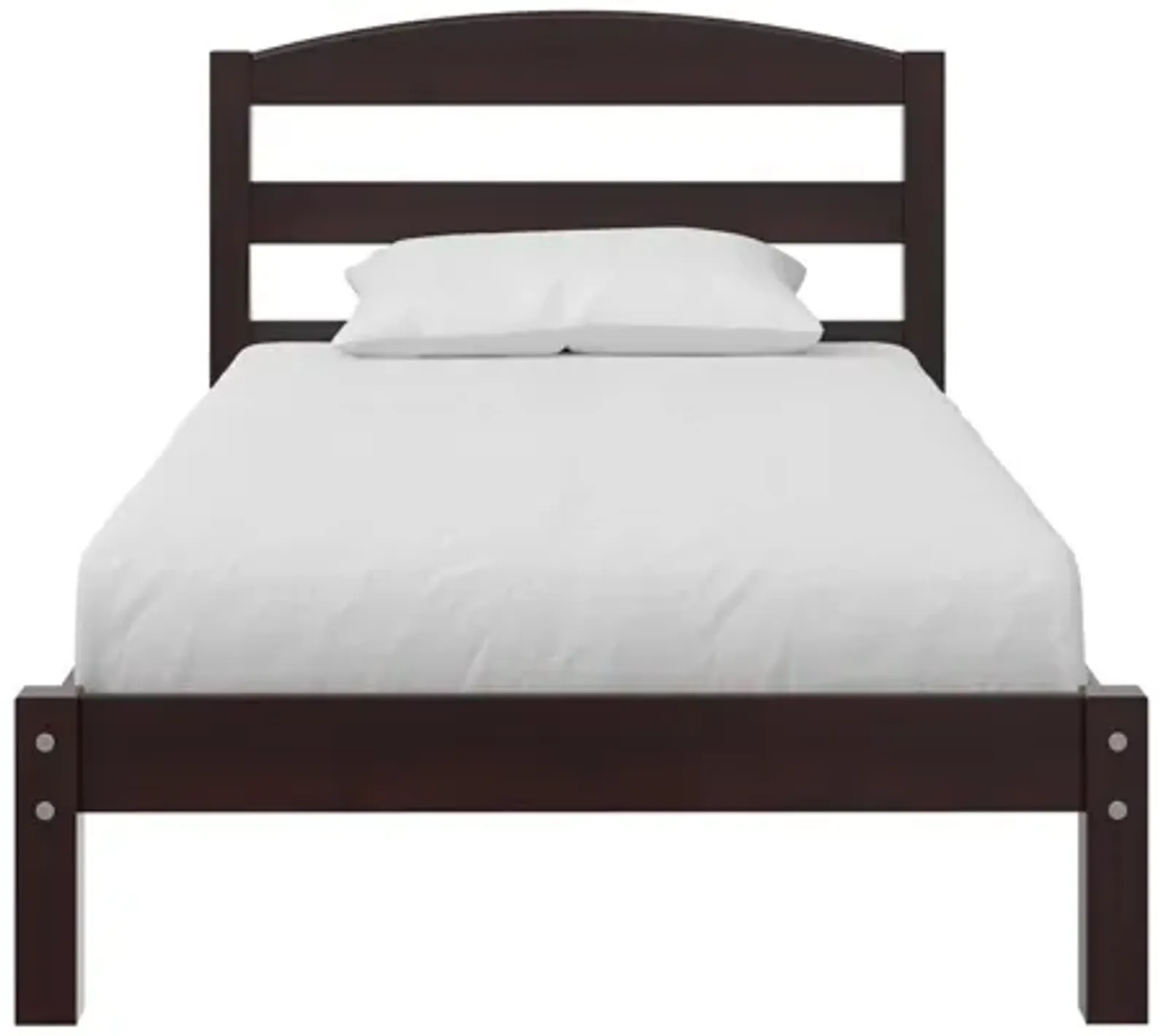 Brycen Kids Twin Size Wood Platform Bed Frame