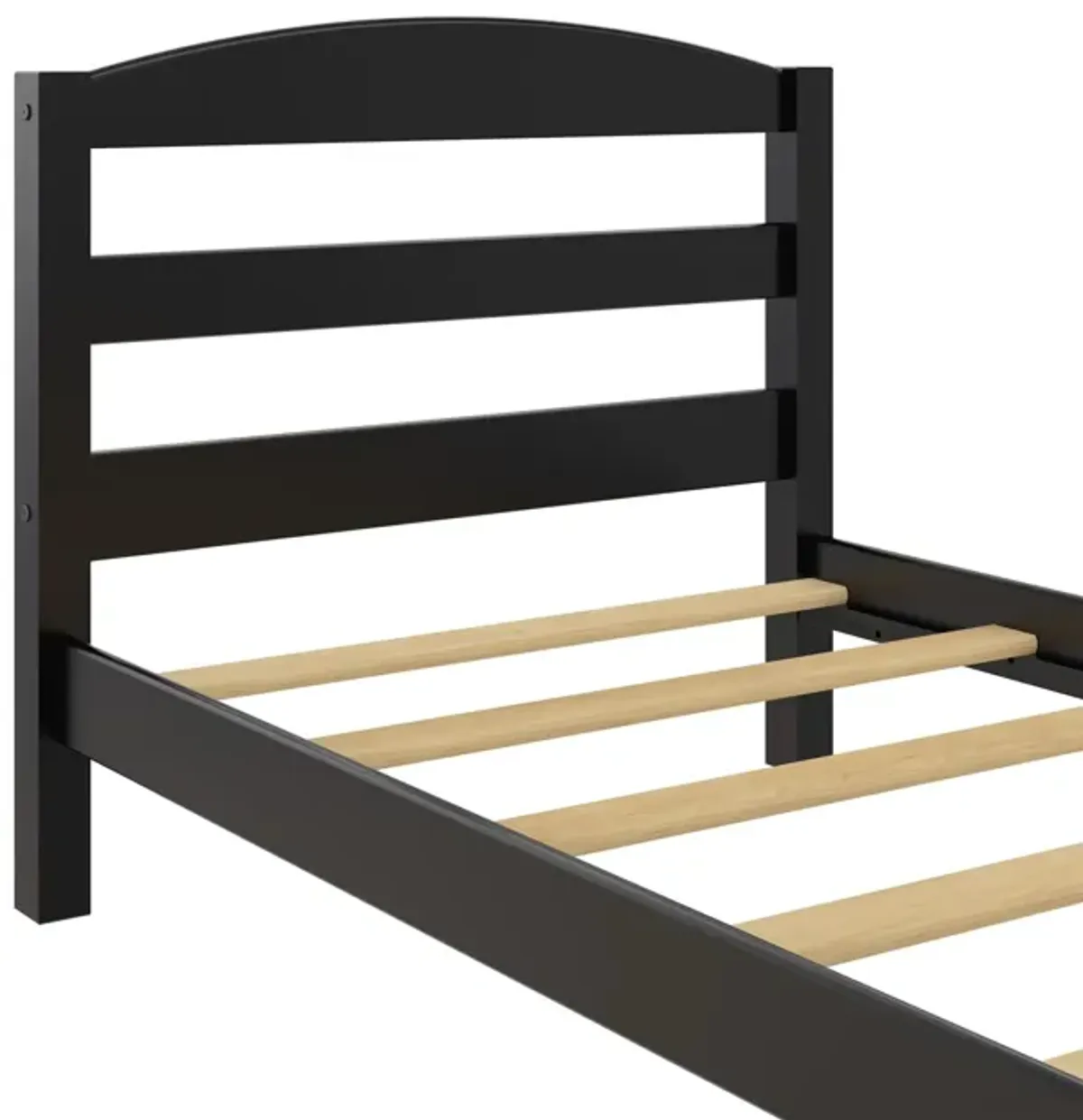 Brycen Kids Twin Size Wood Platform Bed Frame