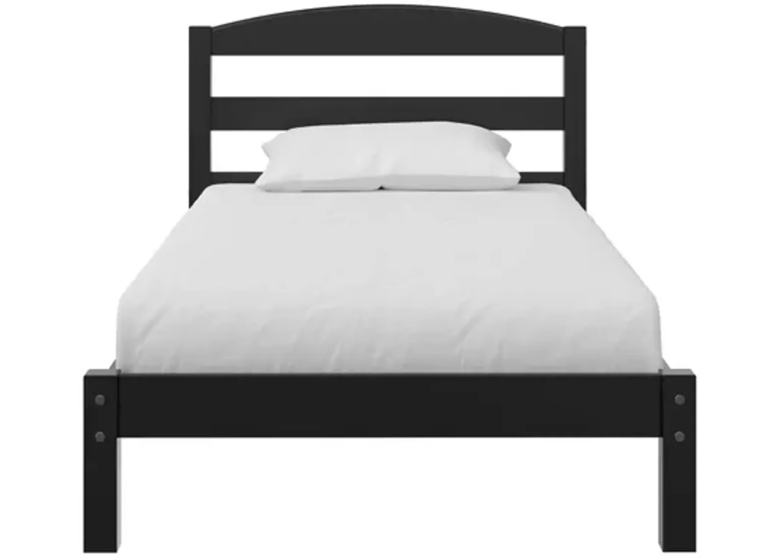 Brycen Kids Twin Size Wood Platform Bed Frame