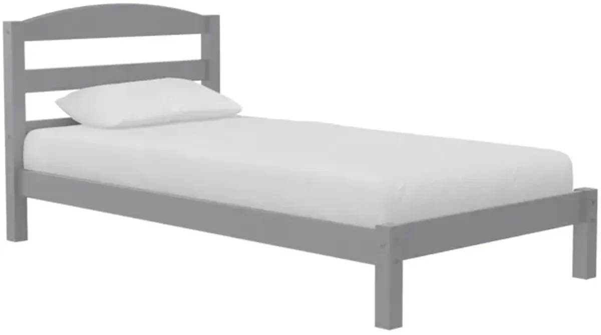 Brycen Kids Twin Size Wood Platform Bed Frame