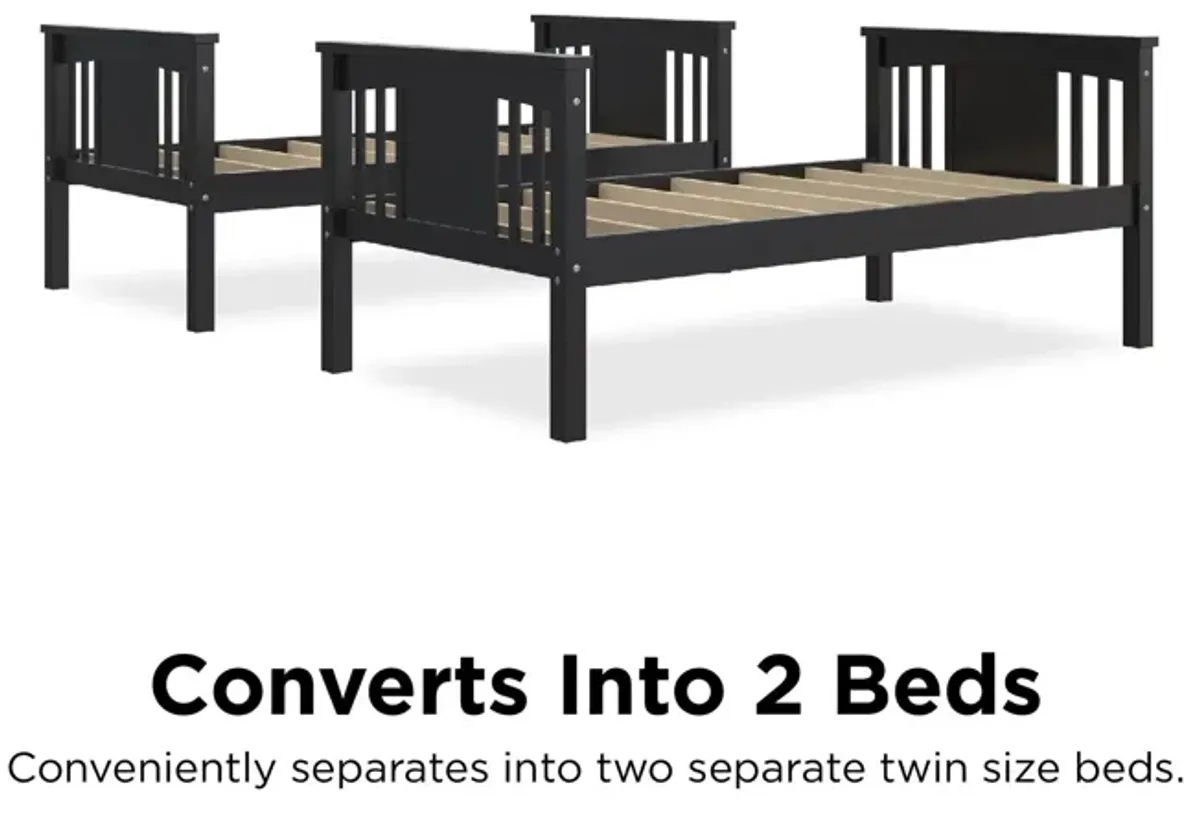 Tadeo Twin Size Bunk Bed for Kids