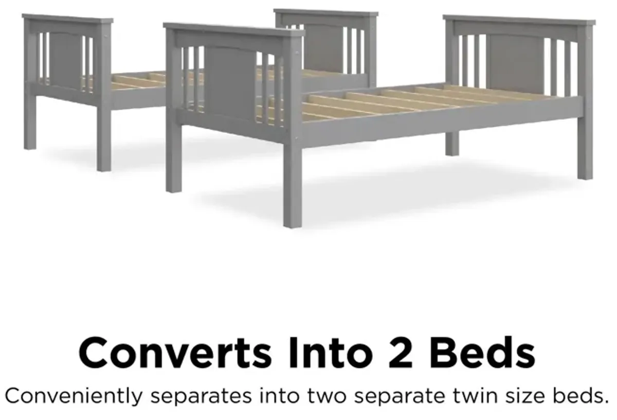 Tadeo Twin Size Bunk Bed for Kids