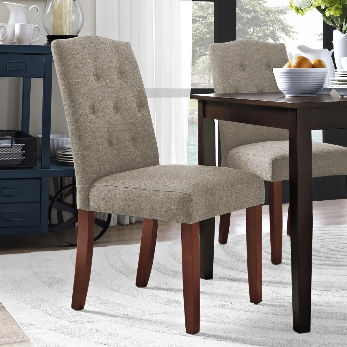 Emilia Upholstered Tufted Dining Chair