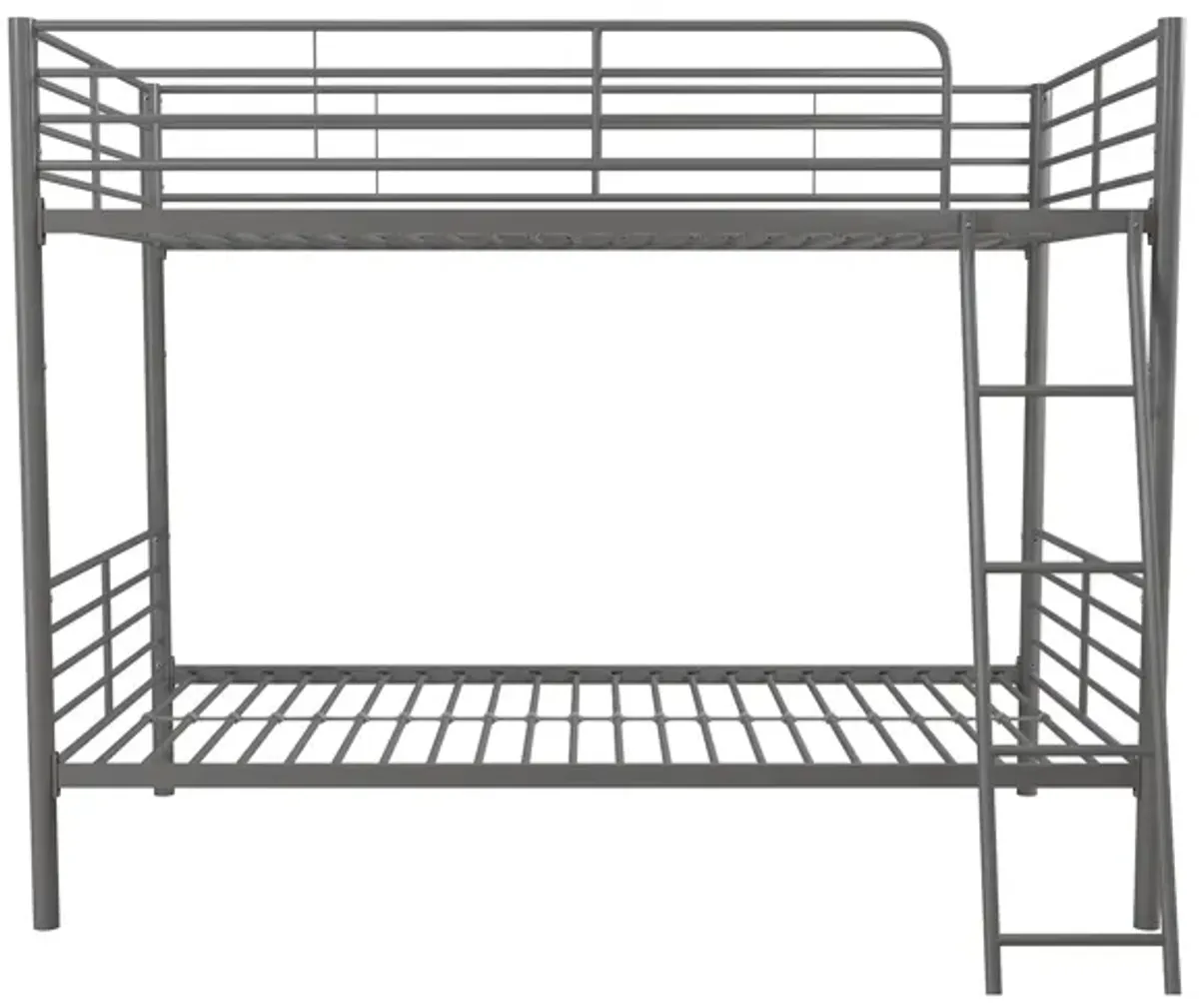 Malcolm Convertible Twin over Twin Metal Bunk Bed