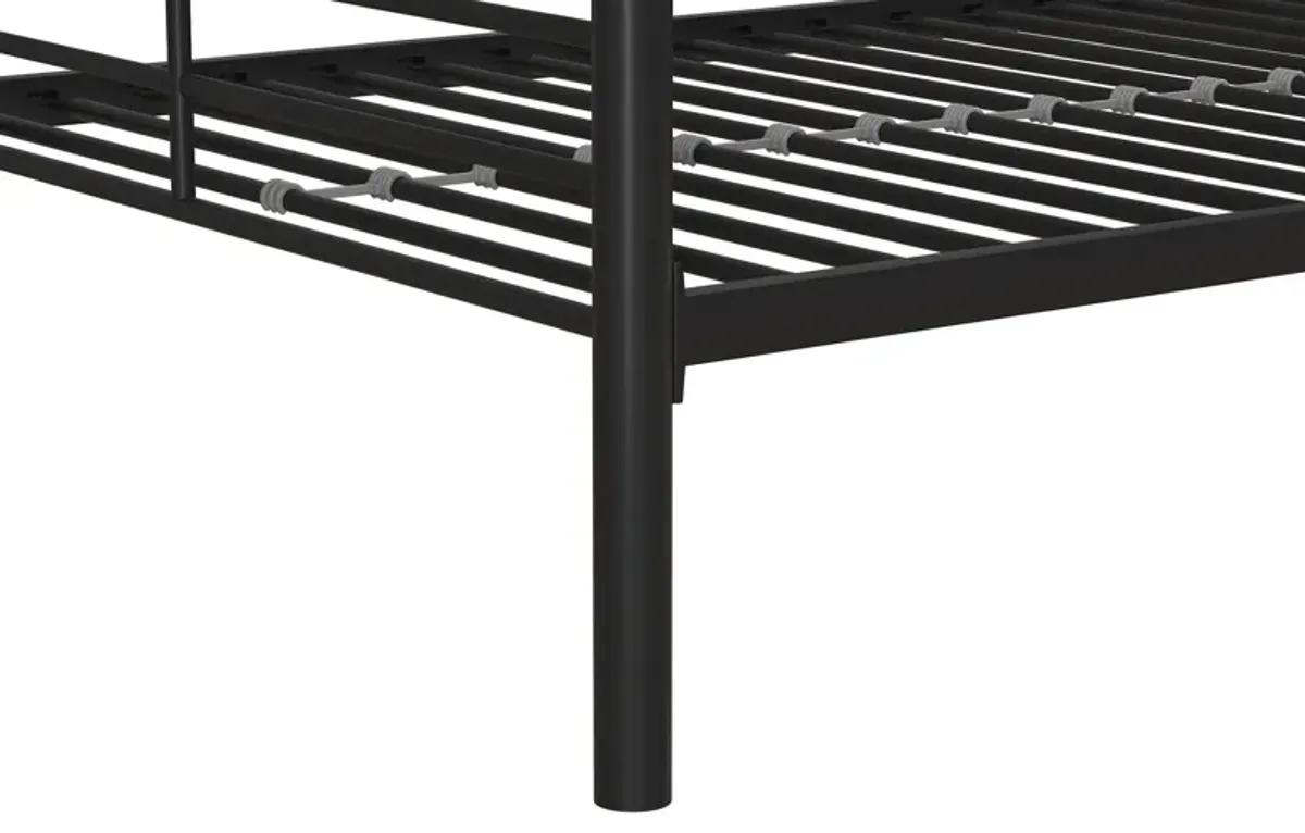 Malcolm Convertible Twin over Twin Metal Bunk Bed