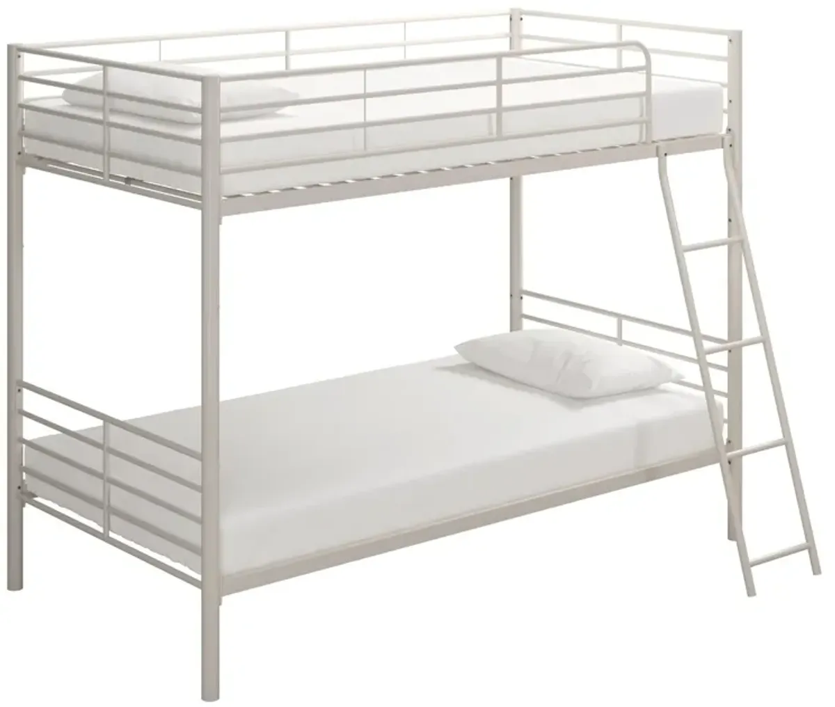 Malcolm Convertible Twin over Twin Metal Bunk Bed