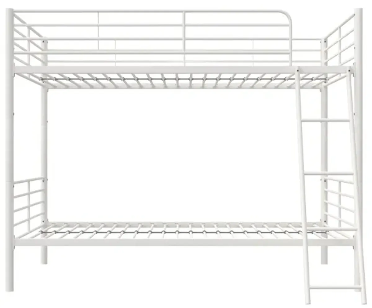 Malcolm Convertible Twin over Twin Metal Bunk Bed