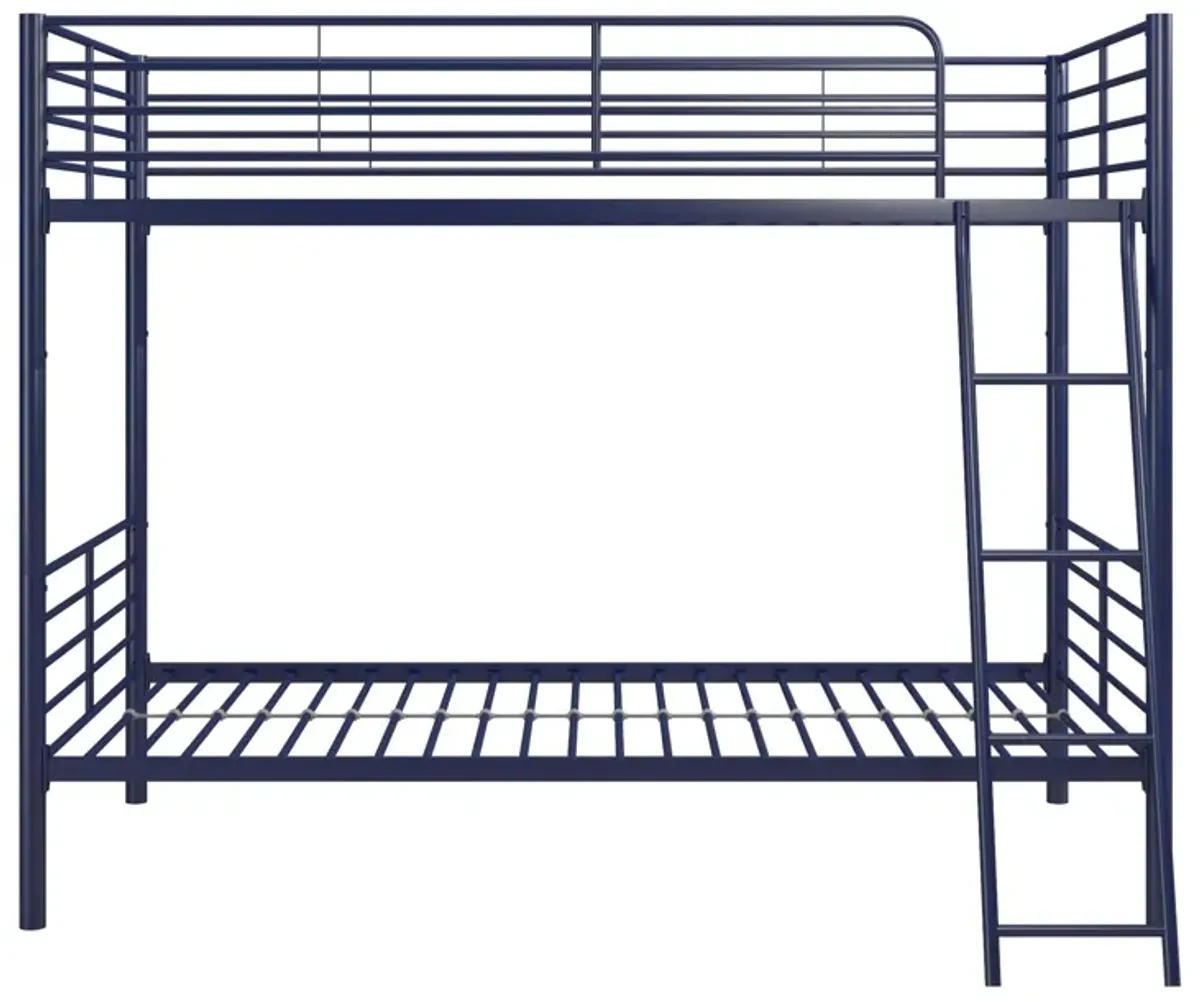 Malcolm Convertible Twin over Twin Metal Bunk Bed