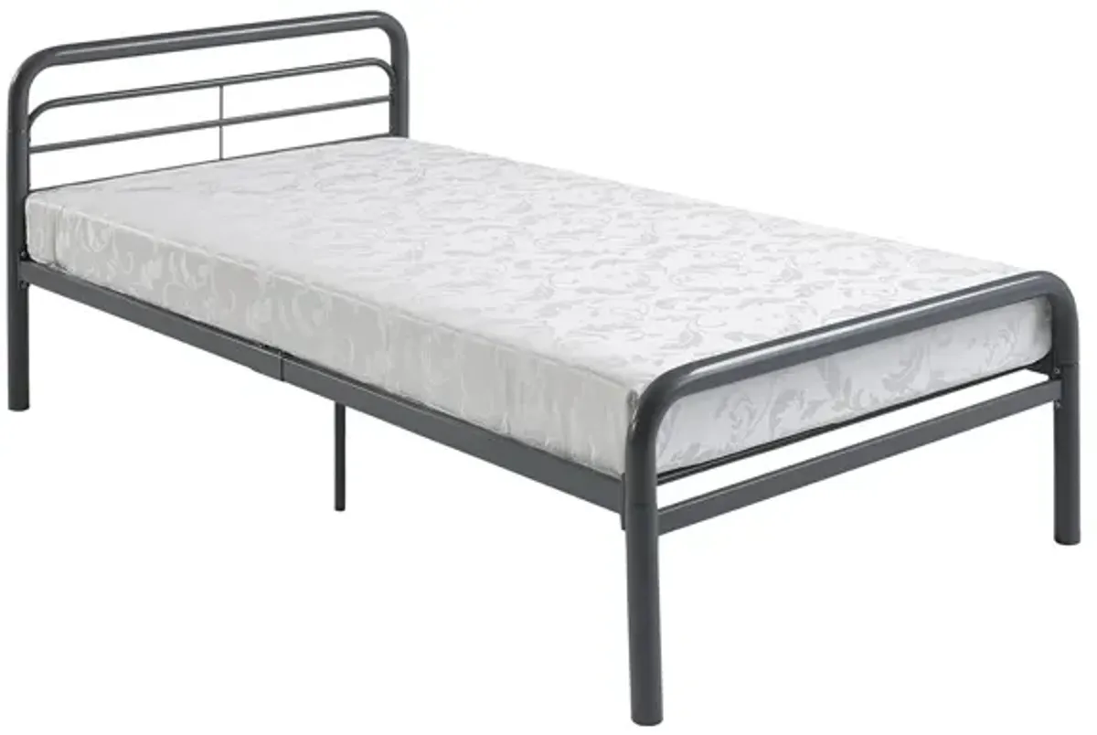 Slumber Space 5 Inch Polyester Filled Mattress with Jacquard Cover