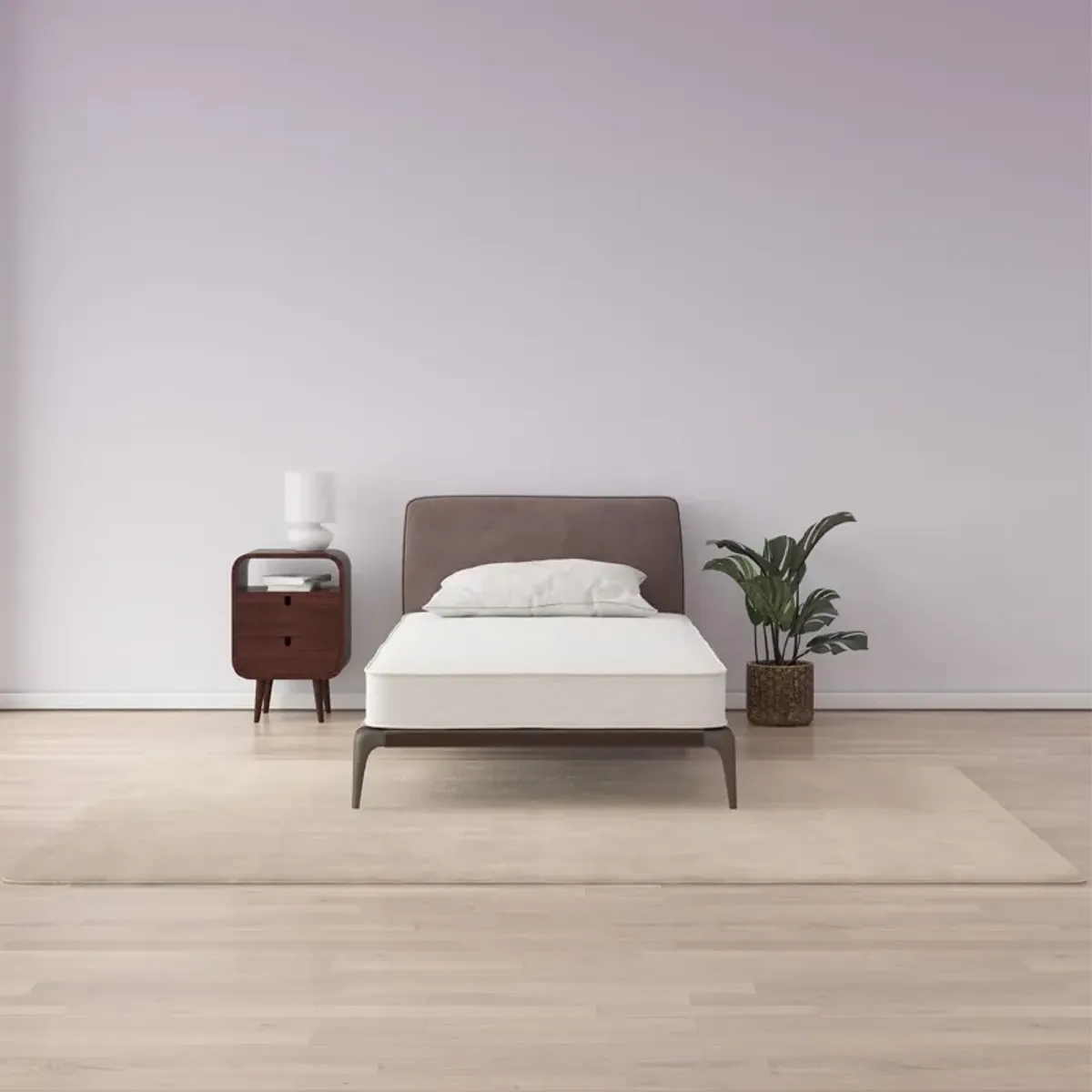 Serene 6 inch 2-Sided Spring Coil Mattress