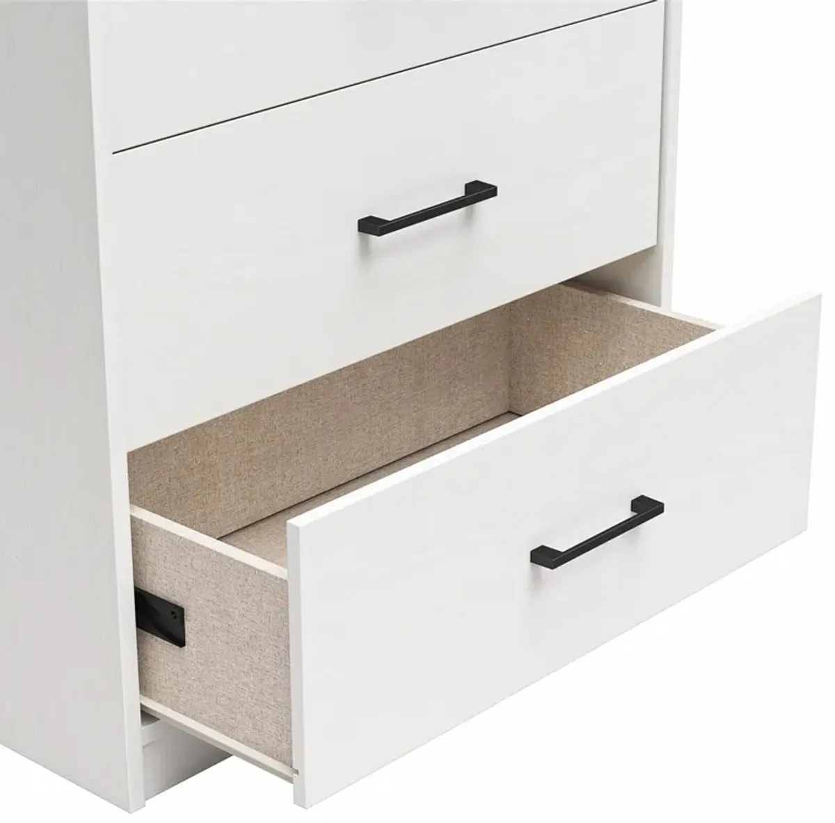 Easy Build Pearce Tall 5 Drawer Dresser with Interlocking SwitchLock™ System