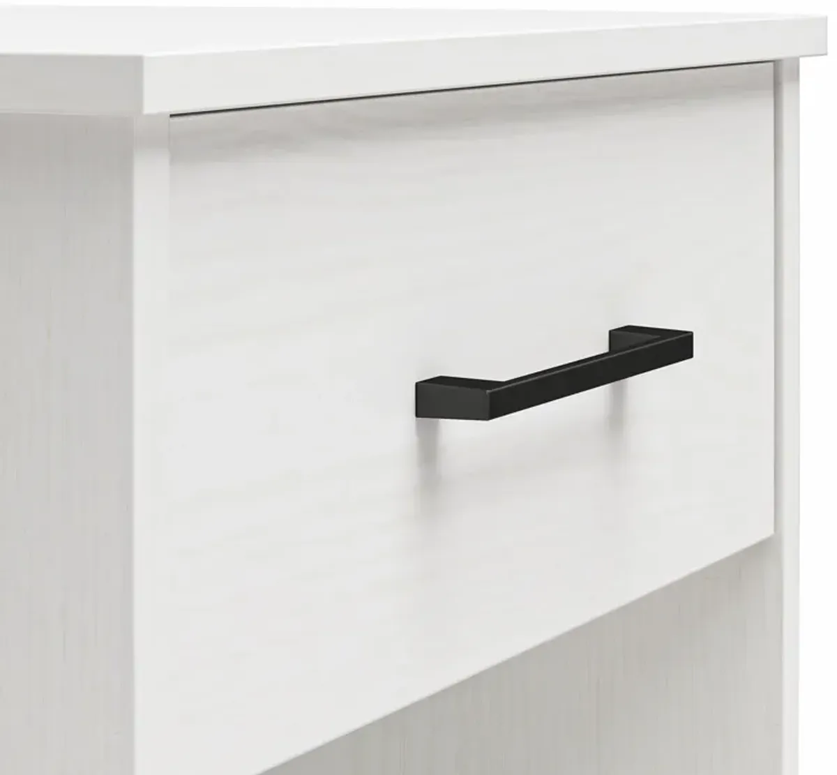 Easy Build Pearce Nightstand with Drawer with Interlocking SwitchLock™ System