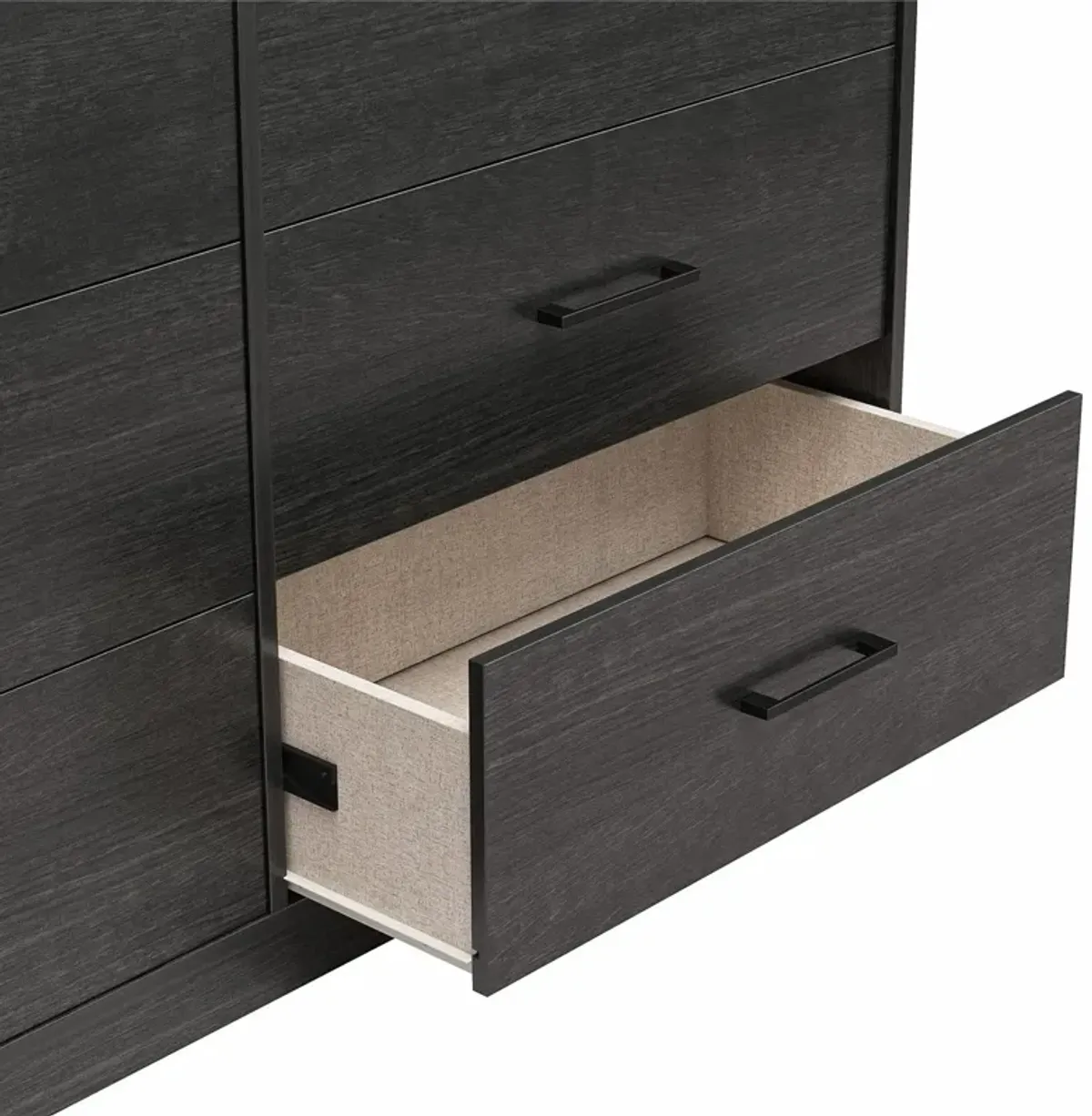 Easy Build Pearce Wide 6 Drawer Dresser with Interlocking SwitchLock™ System