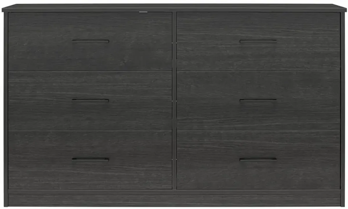 Easy Build Pearce Wide 6 Drawer Dresser with Interlocking SwitchLock™ System