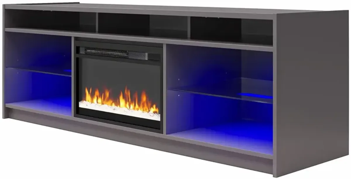 Luna Fireplace TV Stand for TVs up to 65 Inches