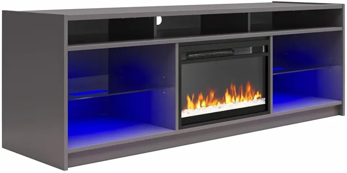 Luna Fireplace TV Stand for TVs up to 65 Inches