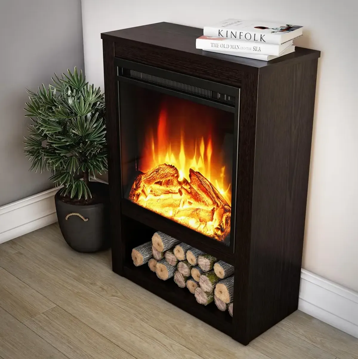 Clermont Electric Fireplace Mantel