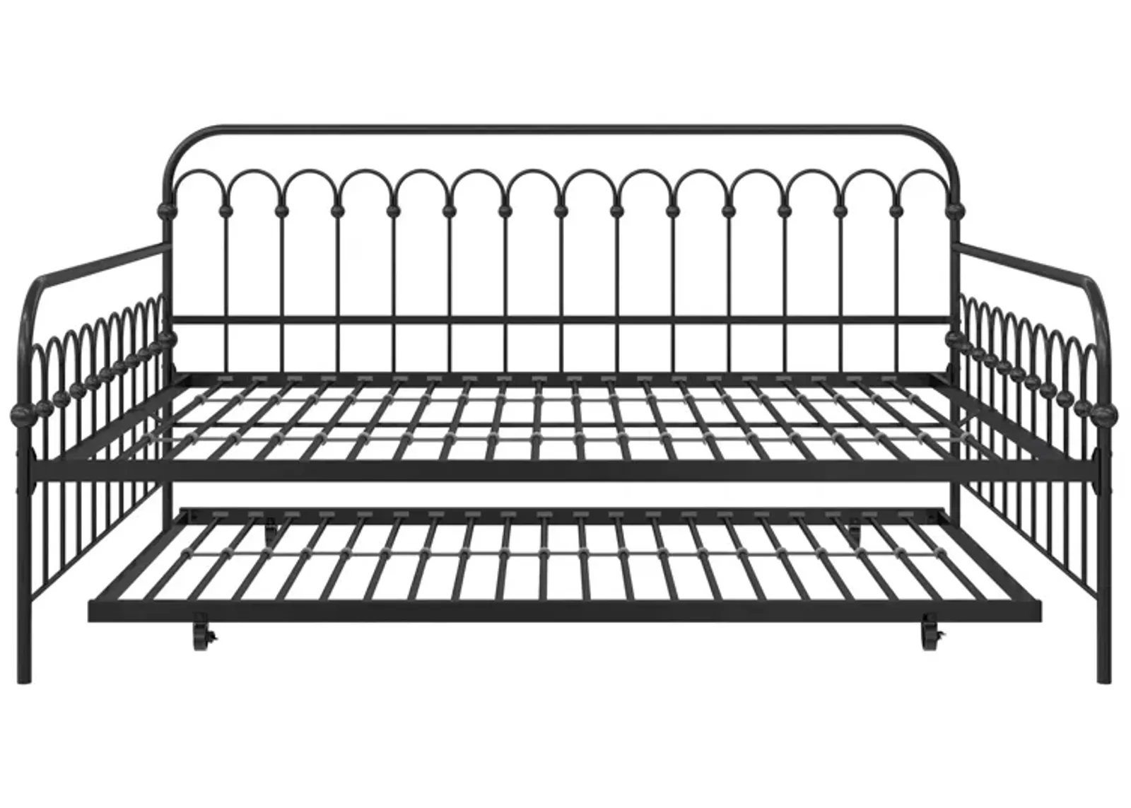 Bright Pop Metal Daybed with Trundle