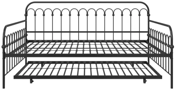 Bright Pop Metal Daybed with Trundle