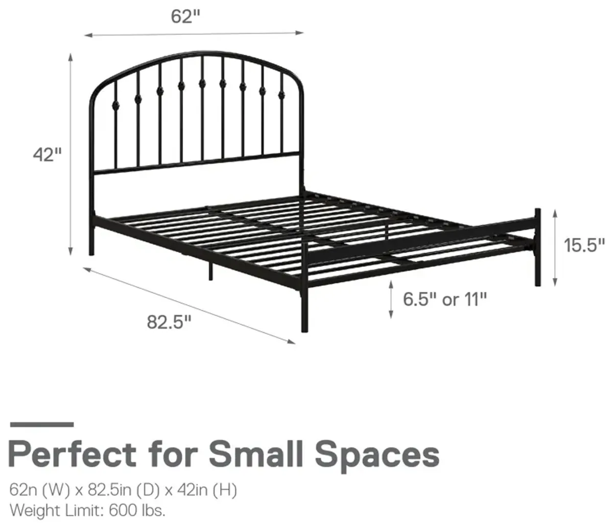 Narla Metal Platform Bed Frame