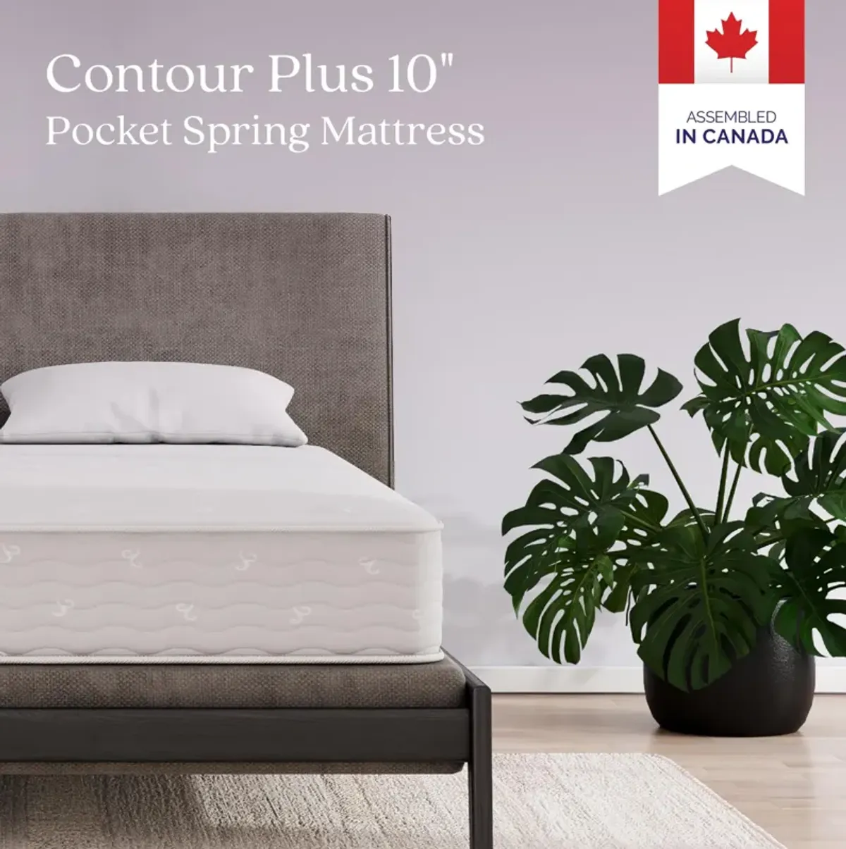 Contour Plus 10" Coil Reversible Mattress