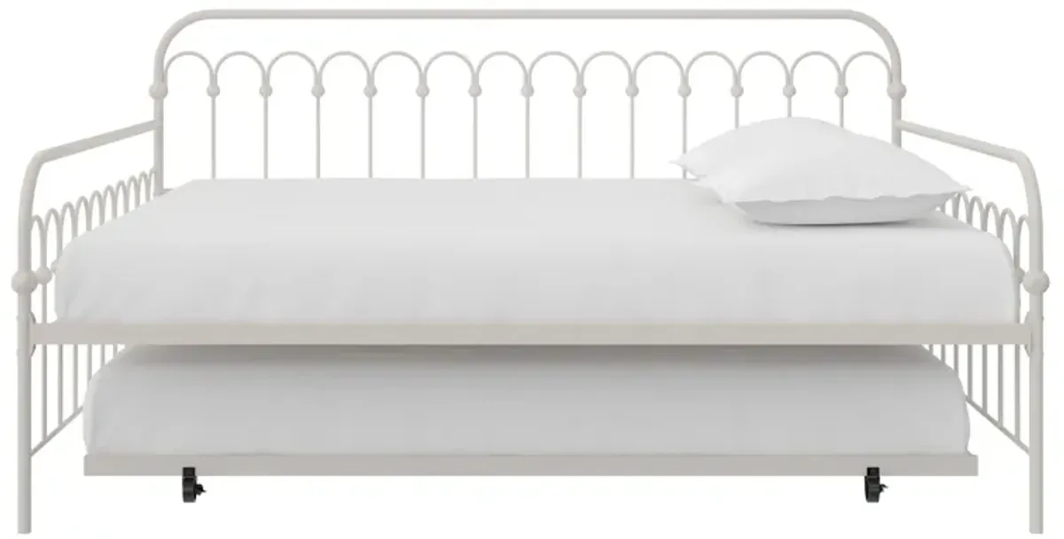 Bright Pop Metal Daybed with Trundle