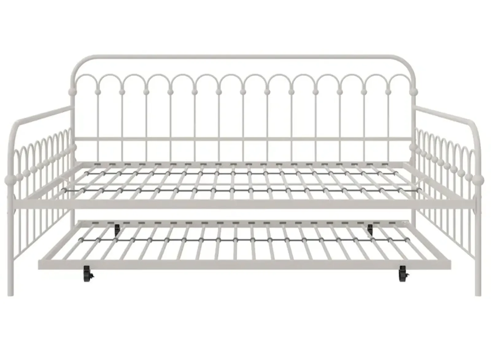 Bright Pop Metal Daybed with Trundle