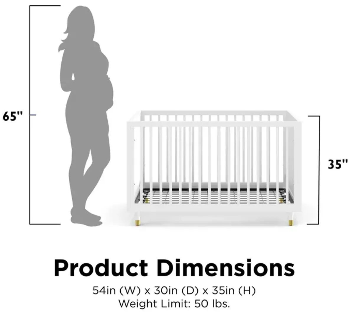 Aviary 3-in-1 Convertible Crib