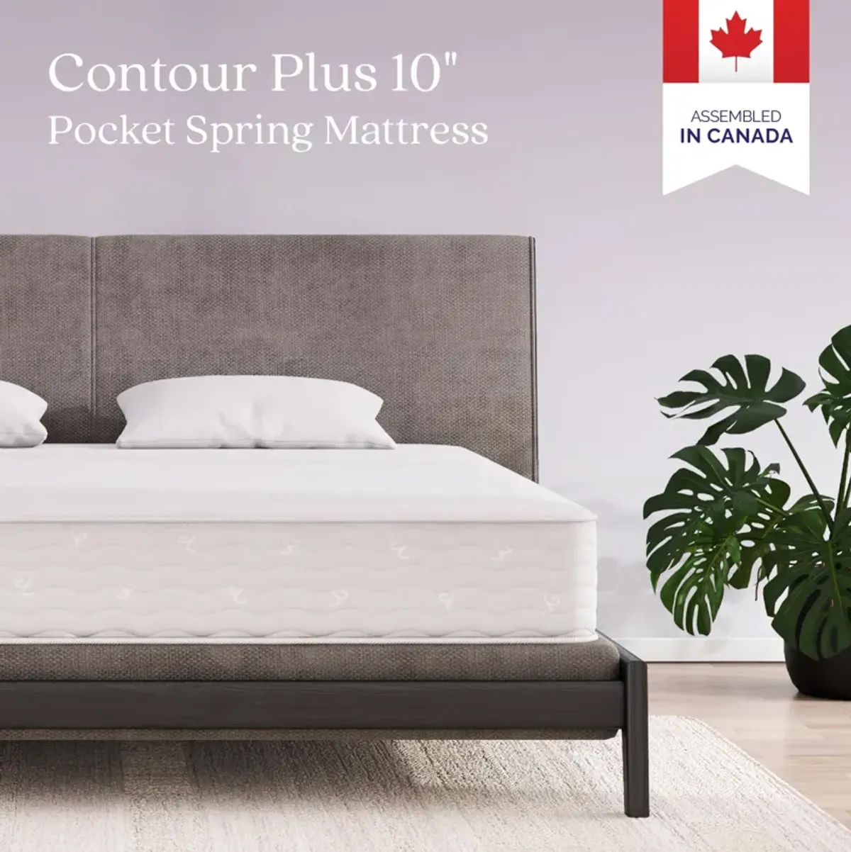 Contour Plus 10" Coil Reversible Mattress