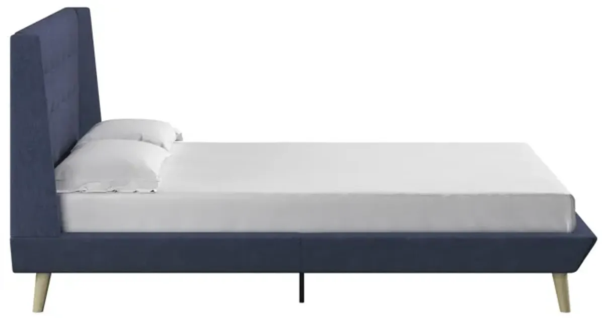 Farnsworth Upholstered Bed with Low Profile Platform Frame