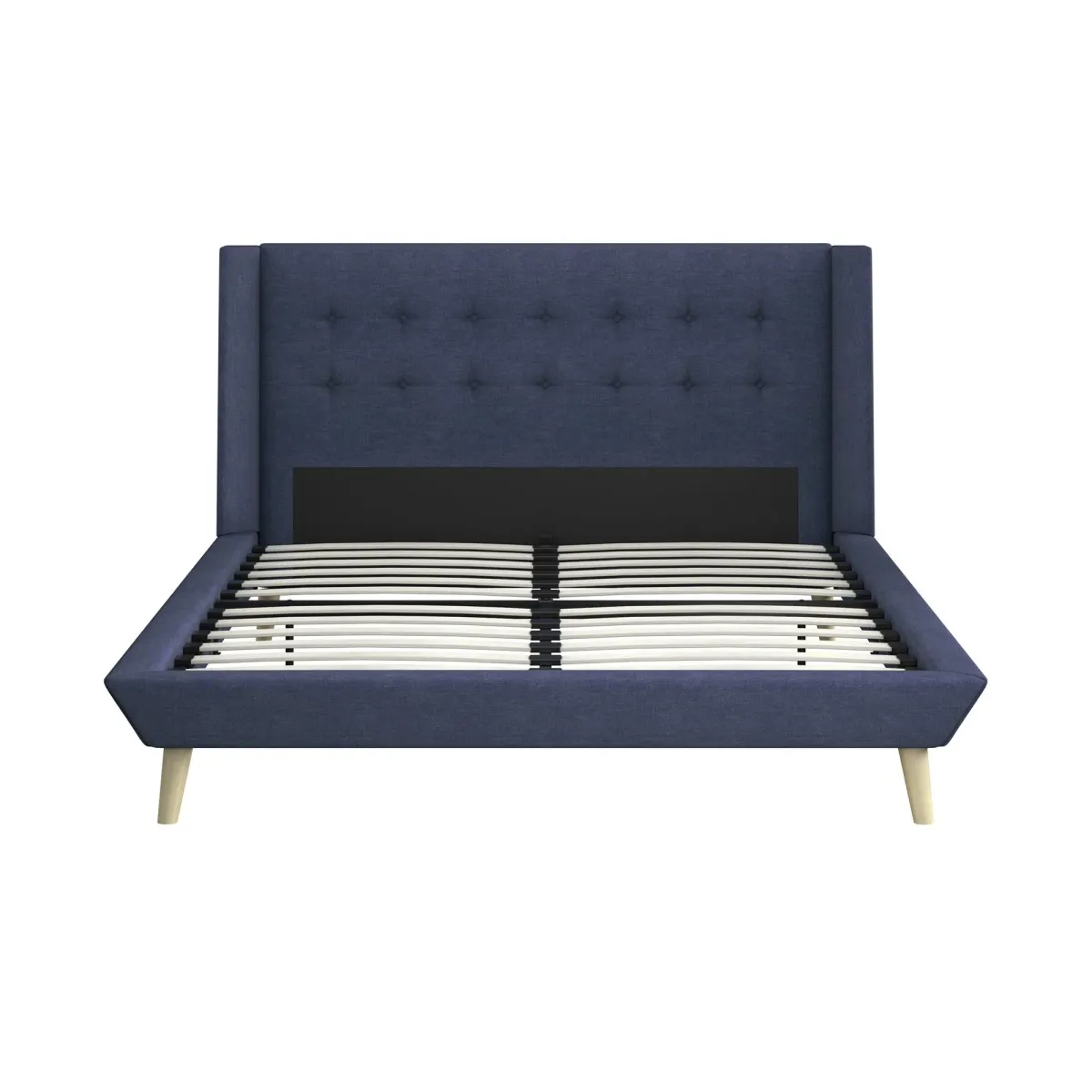 Farnsworth Upholstered Bed with Low Profile Platform Frame
