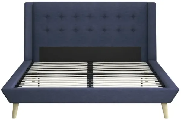 Farnsworth Upholstered Bed with Low Profile Platform Frame