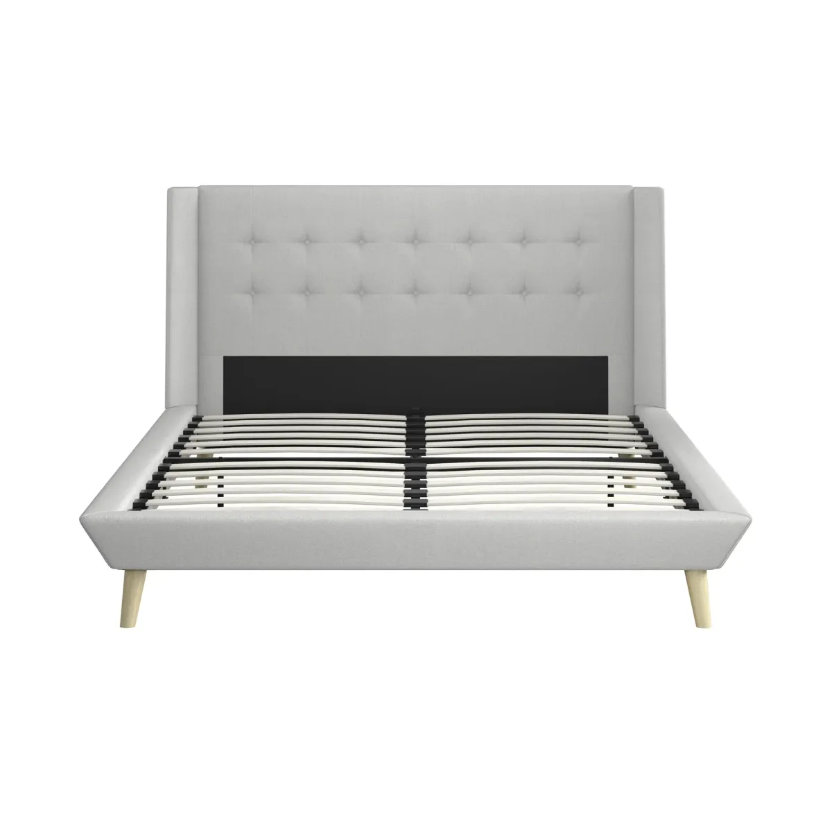 Farnsworth Upholstered Bed with Low Profile Platform Frame