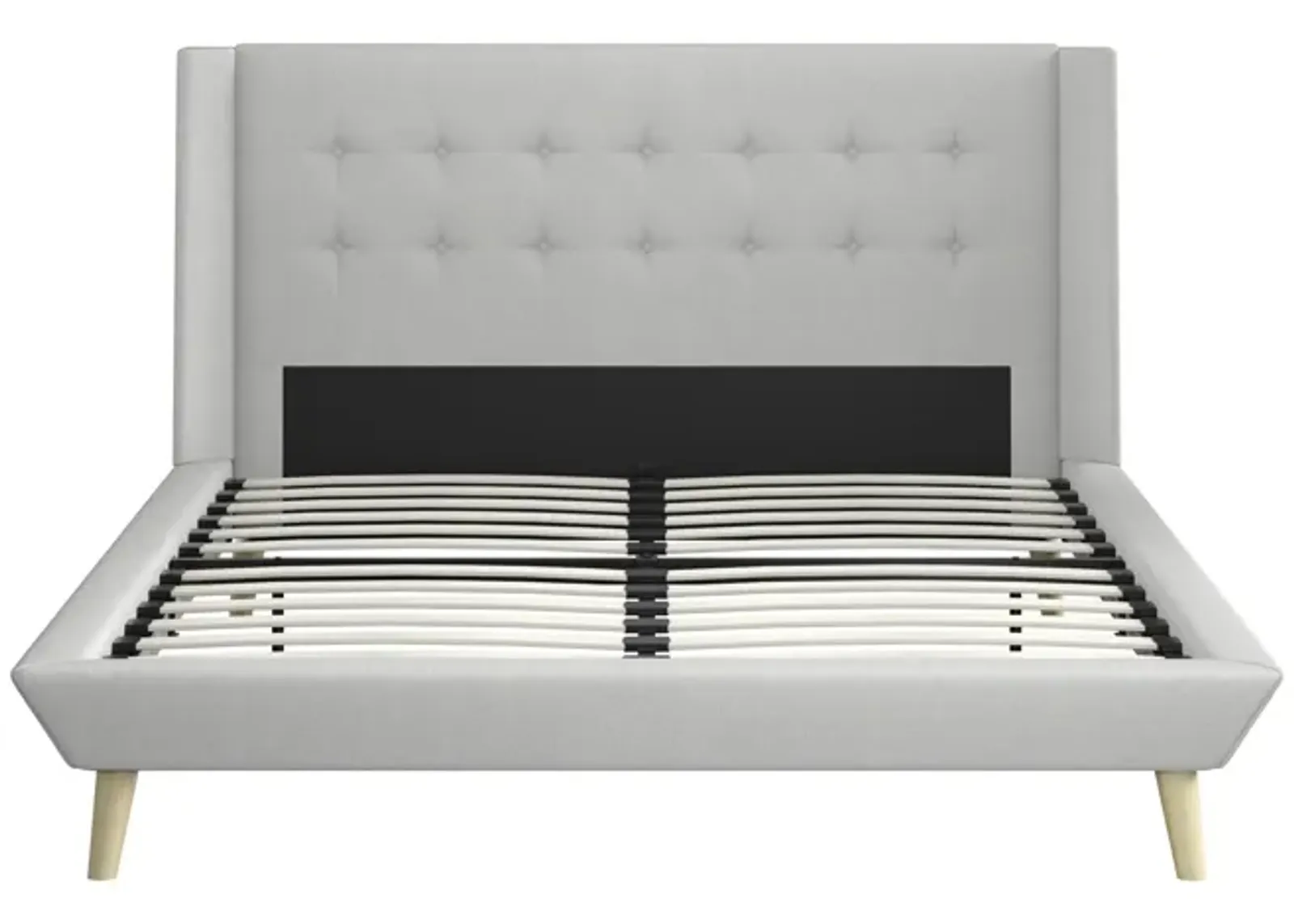 Farnsworth Upholstered Bed with Low Profile Platform Frame