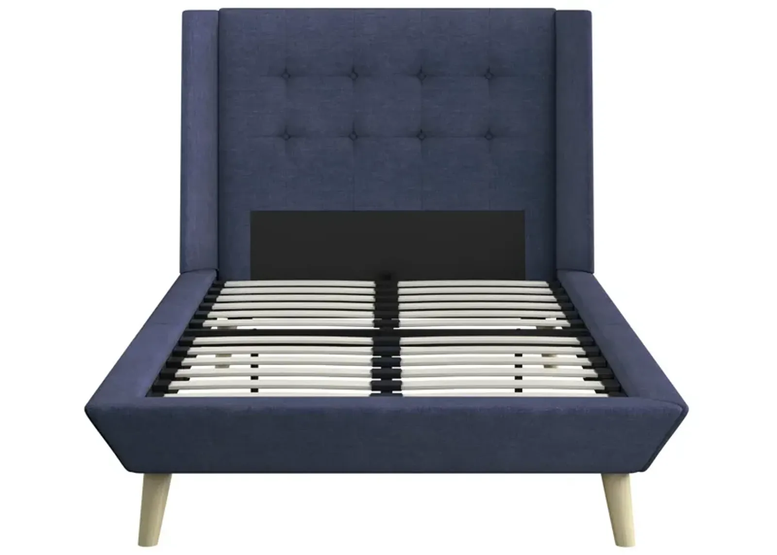 Farnsworth Upholstered Bed with Low Profile Platform Frame