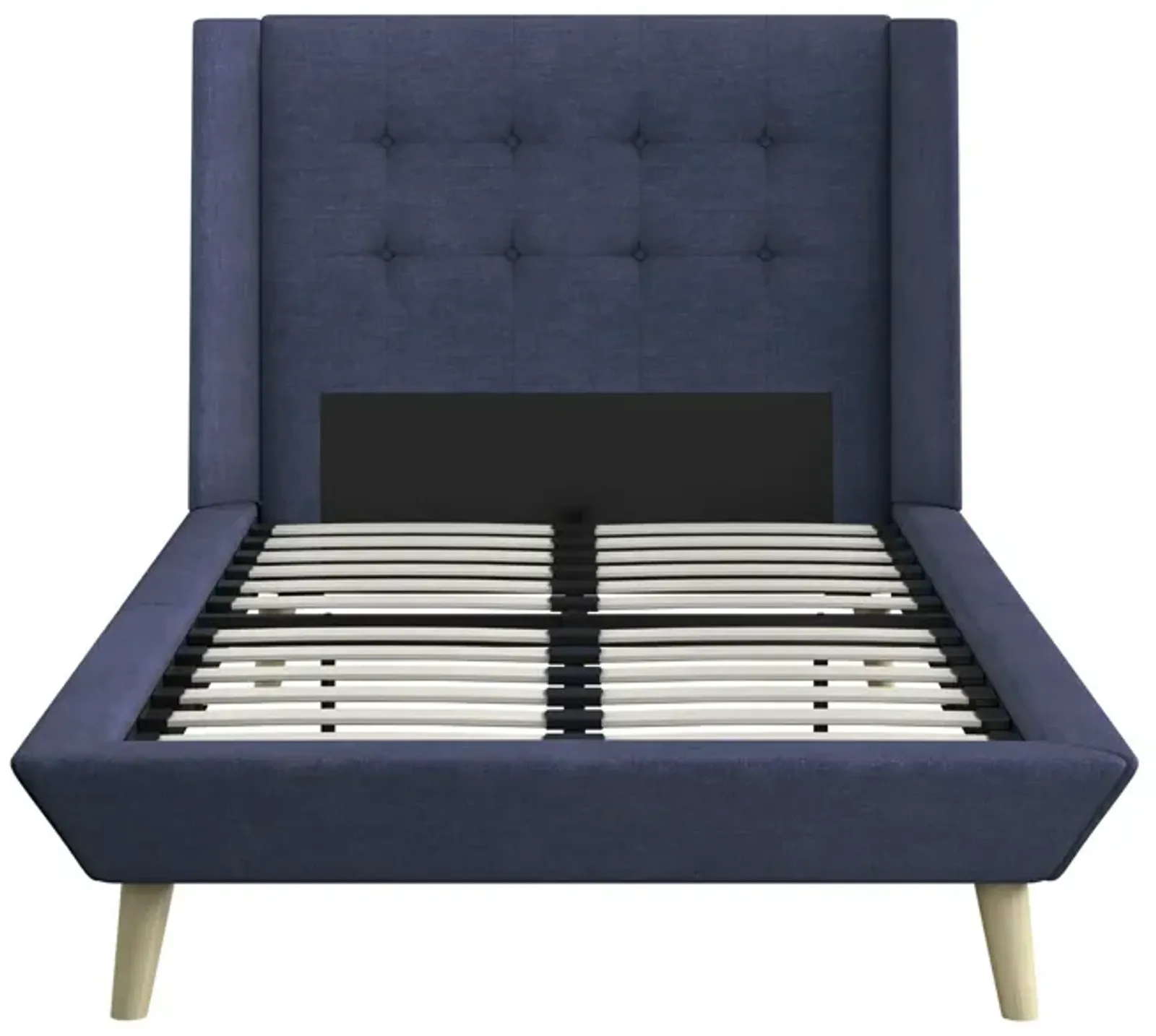 Farnsworth Upholstered Bed with Low Profile Platform Frame